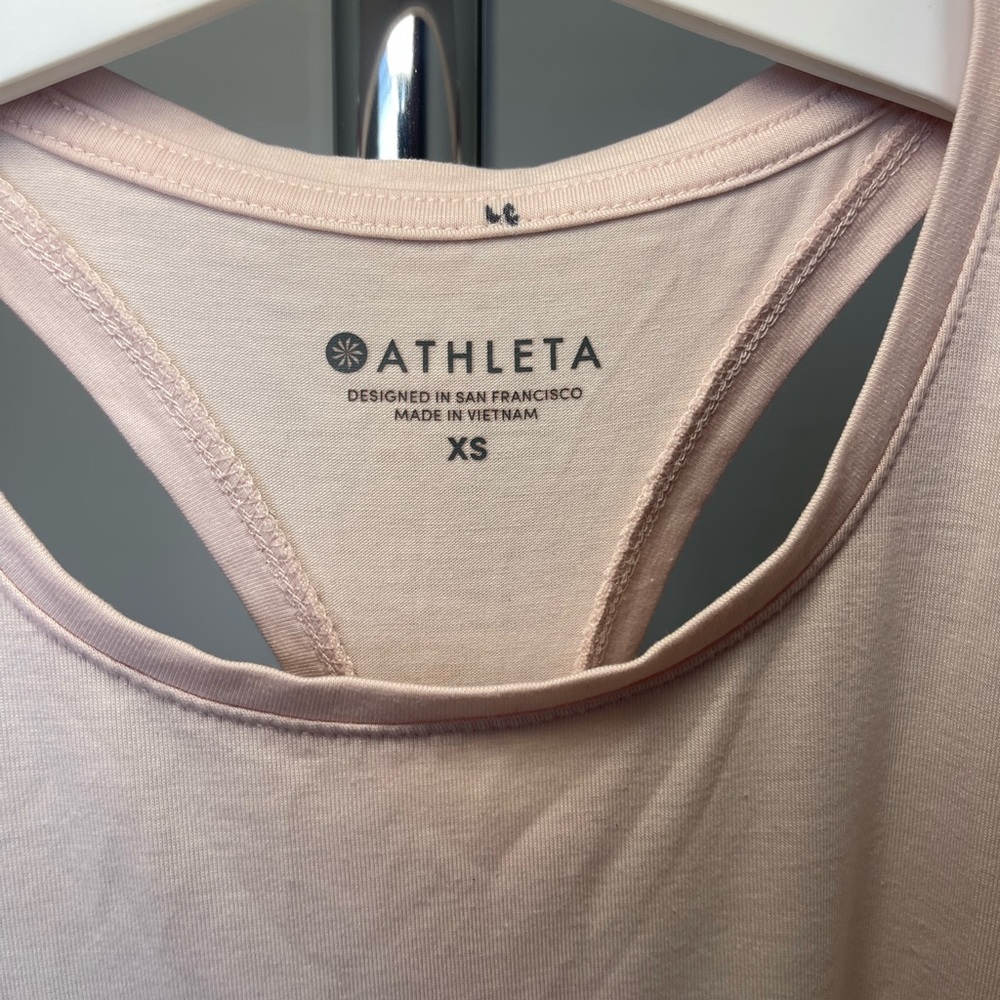 Athleta Blush Pink Sleeveless Top